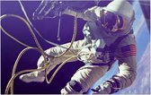 Astronaut Gemini 4 first in outer space (ruimtevaart) - Foto op Forex - 60 x 40 cm