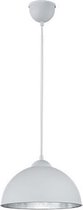LED Hanglamp - Trion Jin - E27 Fitting - Rond - Mat Wit - Aluminium - BSE