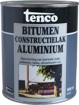 Tenco bitumen constructielak aluminium - 2,5 liter