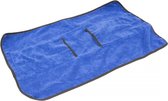 Duvo+ Badhanddoek voor hond microfiber Blauw 40x60cm