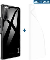 IMAK Crystal II Pro+ Sony Xperia 10 II Hoesje met Screenprotector