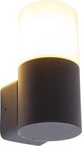 QAZQA odense - Moderne Wandlamp voor buiten - 1 lichts - D 11.8 cm - Zwart - Buitenverlichting