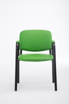 CLP Ken Pro Bezoekersstoel - Kunstleer groen