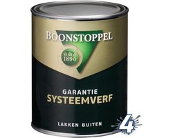 Boonstoppel Garantie Systeemverf 1 liter Wit