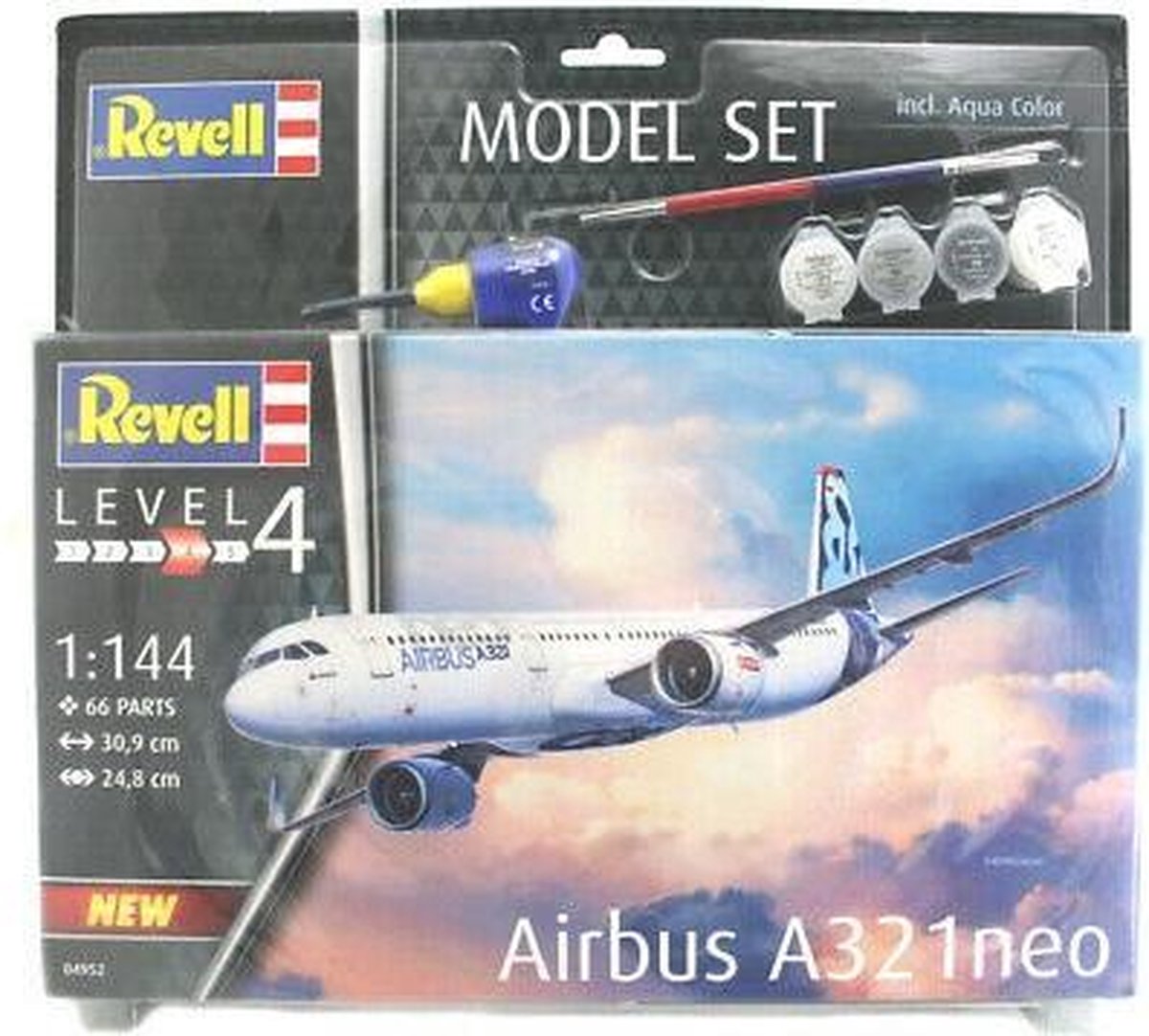 BAE 146-200 Airuk - Revell 03791 | Modelbouw vliegtuig 1:144 - Revell - 03791 - De Revell