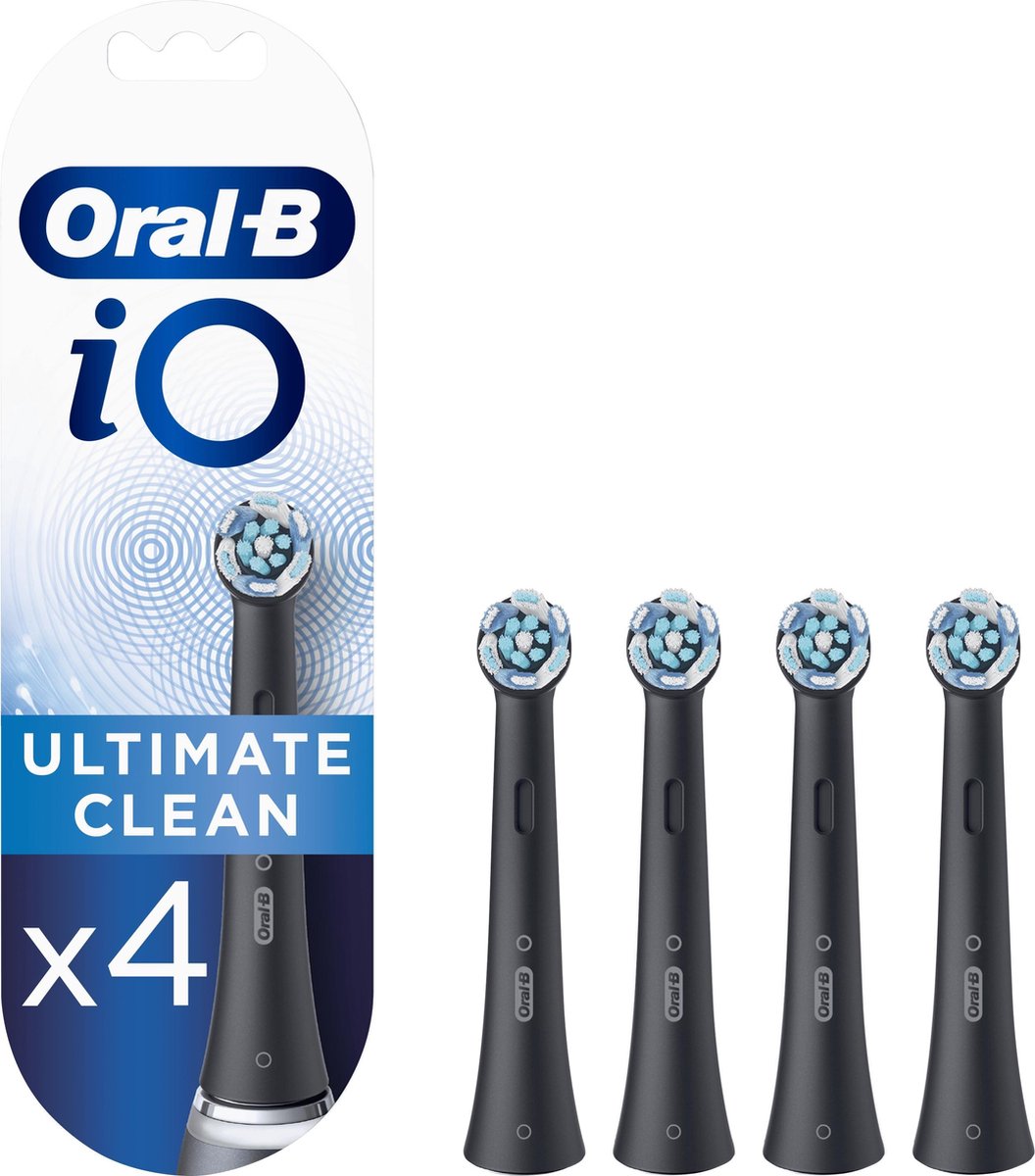 Oral-B iO Ultimate Clean Zwart (4 stuks)
