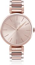 Hugo Boss Allusion 1502418 Horloge - RVS - Rosékleurig - Ø 36 mm