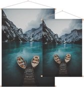 Blue lagoon - Foto op Textielposter - 60 x 90 cm