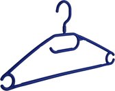 De Kledinghanger Gigant - 100 x Multihanger kunststof blauw met draaibare haak, 42 cm