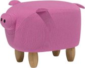 Beliani PIGGY - Hocker - roze - polyester
