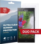 Rosso Sony Xperia XZ1 Compact Ultra Clear Screen Protector Duo Pack