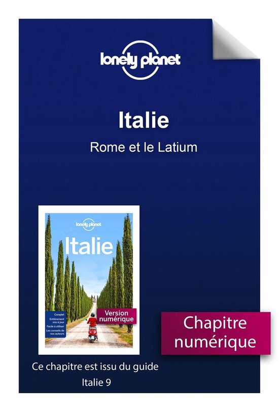 Guide de voyage - Italie 9ed - Rome et le Latium - cover