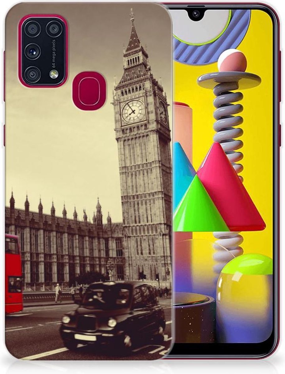 Samsung Galaxy M31 Siliconen Back Cover Londen