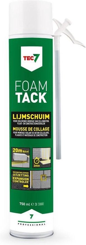TEC7 FoamTack Lijmschuim - 750ml