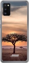 Samsung Galaxy A41 Hoesje Transparant TPU Case - Tanzania #ffffff