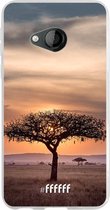 HTC U Play Hoesje Transparant TPU Case - Tanzania #ffffff