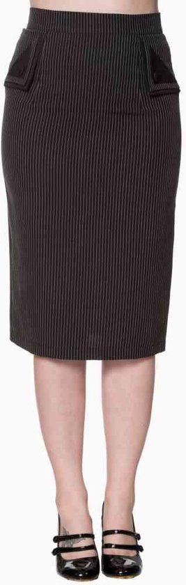 Jupe Dancing Days -4XL- Purple Haze Noir / Blanc