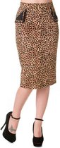 Dancing Days Kokerrok -2XL- Tori Leopard Bruin