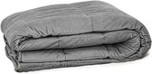 Rest Easy Sleep Better Verzwaringsdeken - 5 kg - Antraciet - 135x200