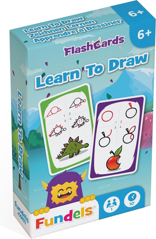 Afbeelding van het spel Fundels - Leren Tekenen - Educatief Kaartspel
