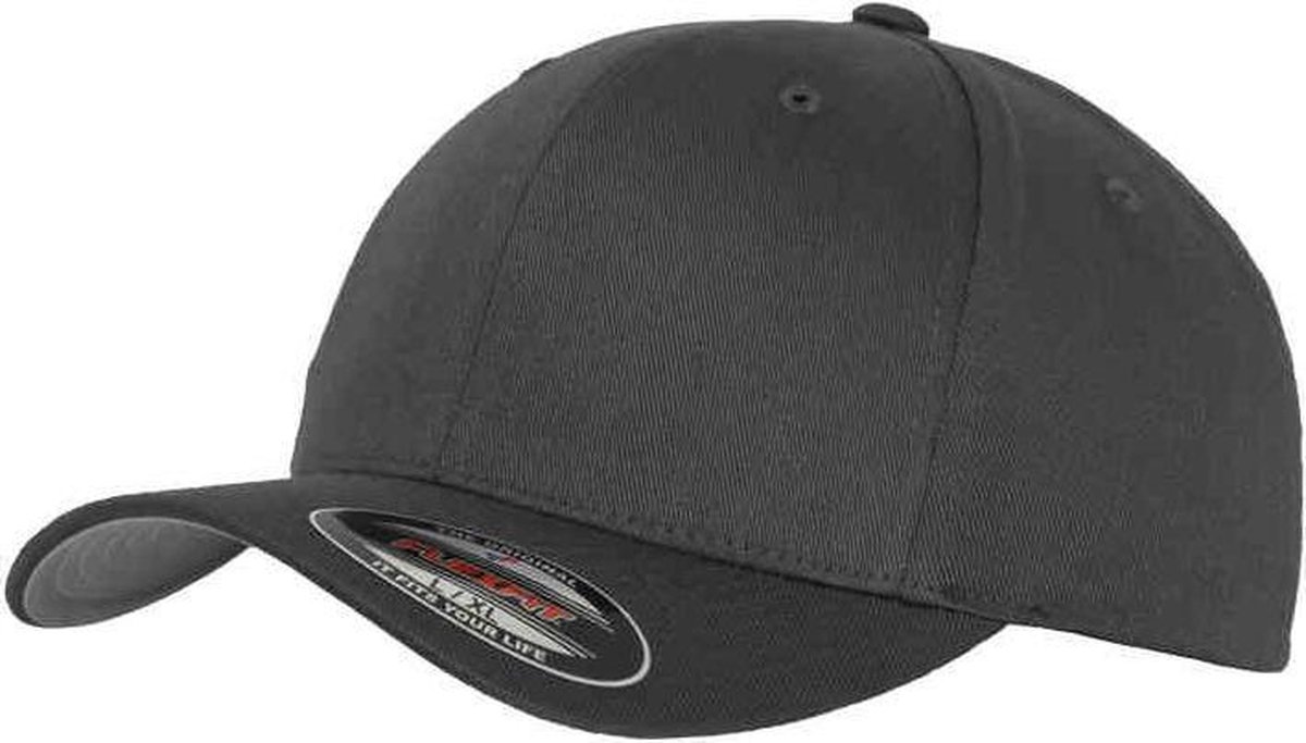 Urban Classics Flexfit pet -Youth size- Wooly Combed Grijs