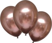 Amscan Ballonnen Metallic 27,5 Cm Latex Koper 6 Stuks