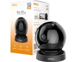Imou Rex 3D PetCam - Beveiligingscamera - 3K resolutie – 360° dekking - Abnormale geluidsdetectie – Twee-weg communicatie - 3 Jaar Garantie