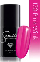 170 UV Hybrid Semilac Pink Wink 7 ml.