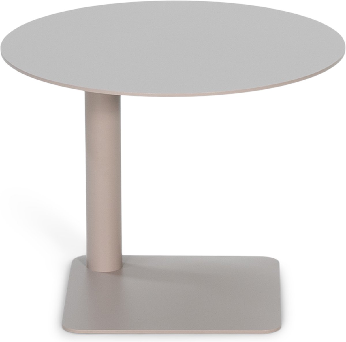 Spinder Design bijzettafel Sunny 30 - Silky Taupe - Ø 40 - Staal
