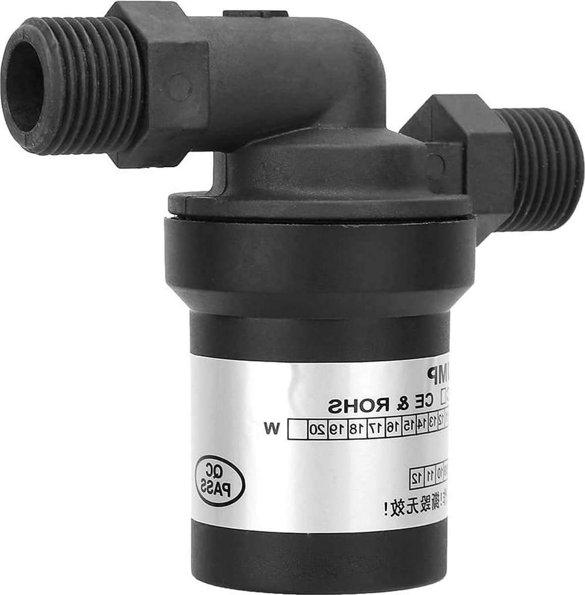 24V 18W DC Brushless High Temperature Solar Water Circulation Pump For Boiler