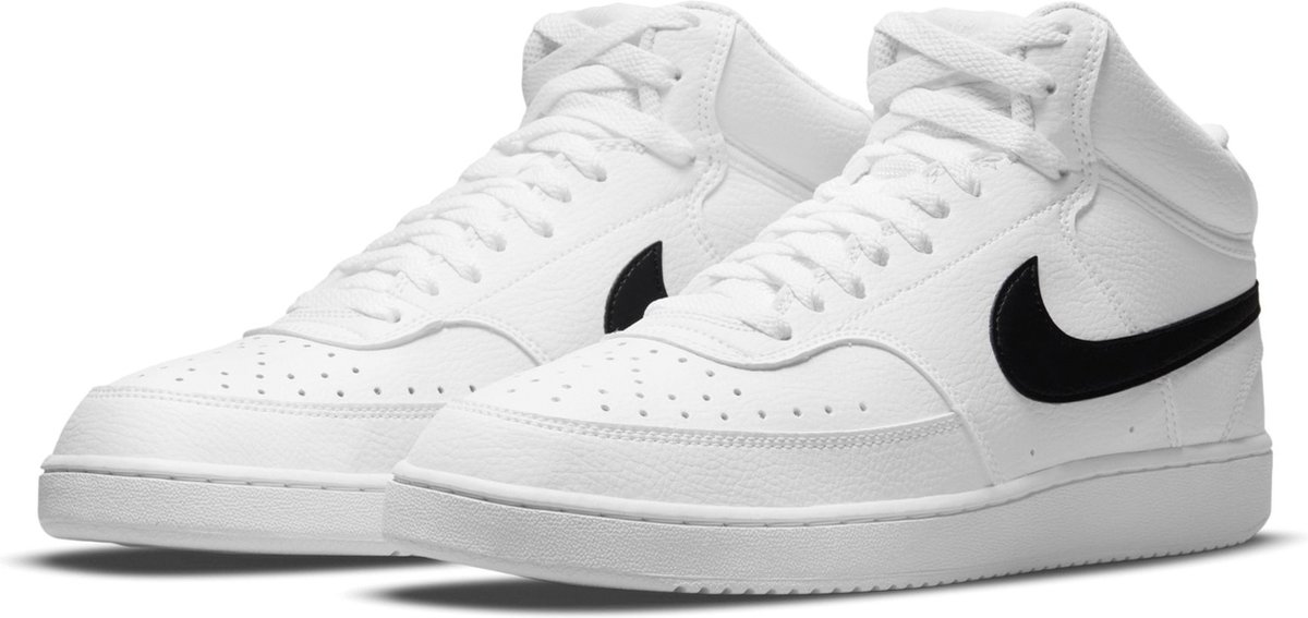 Nike Court Vision Mid hoge heren sneakers Zwart