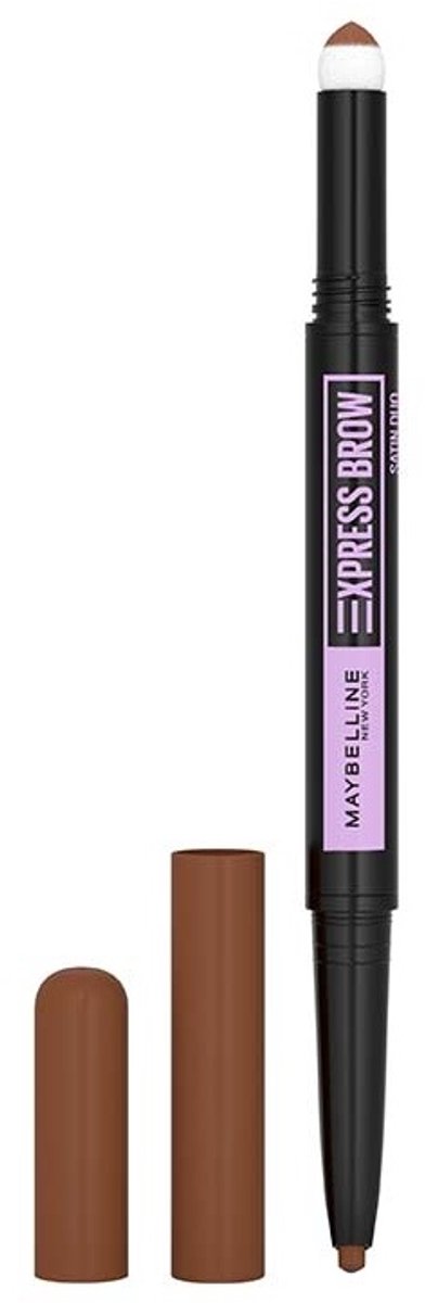 Maybelline Brow Satin Duo Wenkbrauwpotlood en Poeder 02 Medium Brown