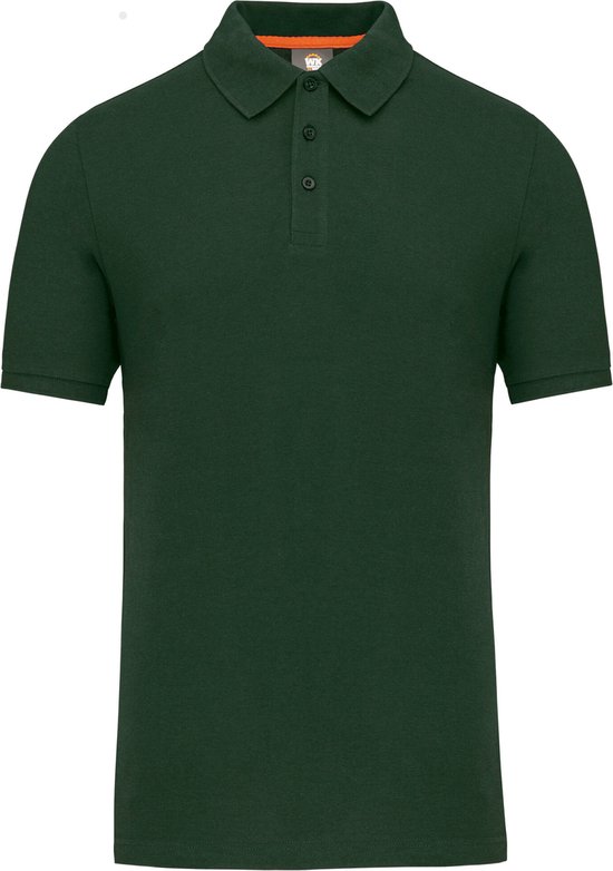 Polo Homme 3XL Coupe du Monde. Designed To Work Col avec boutons Manches courtes Vert forêt 60% Katoen, 40% Polyester