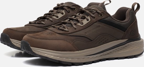 Skechers SLADE ULTRA - PERALTO Heren Veterschoenen - Donkerbruin