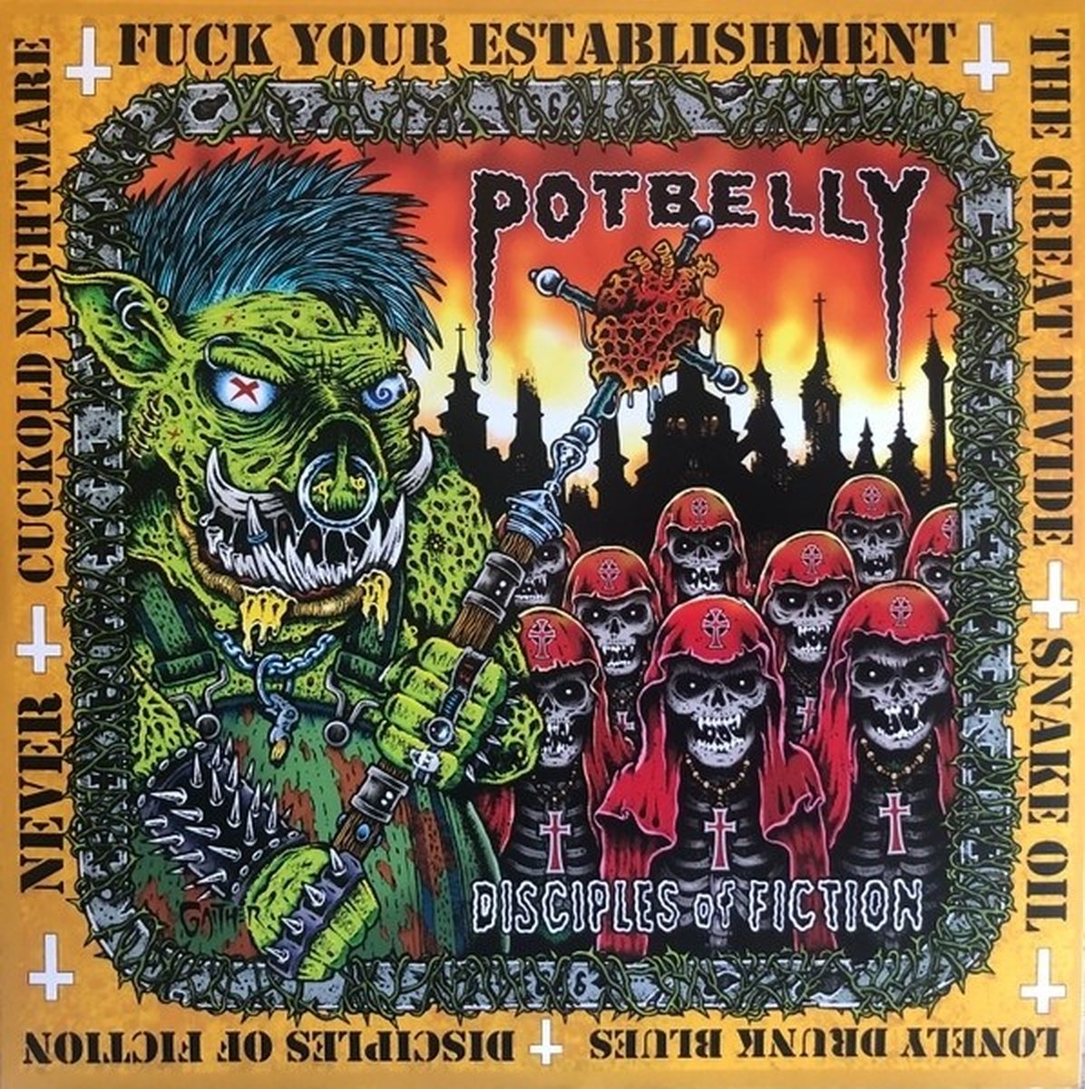 Potbelly - Disciples Of Fiction/Concierto En Vivo Desde (LP)