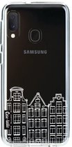 Casetastic Softcover Samsung Galaxy A20e (2019) - Amsterdam Canal Houses White