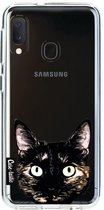 Casetastic Softcover Samsung Galaxy A20e (2019) - Peeking Kitty