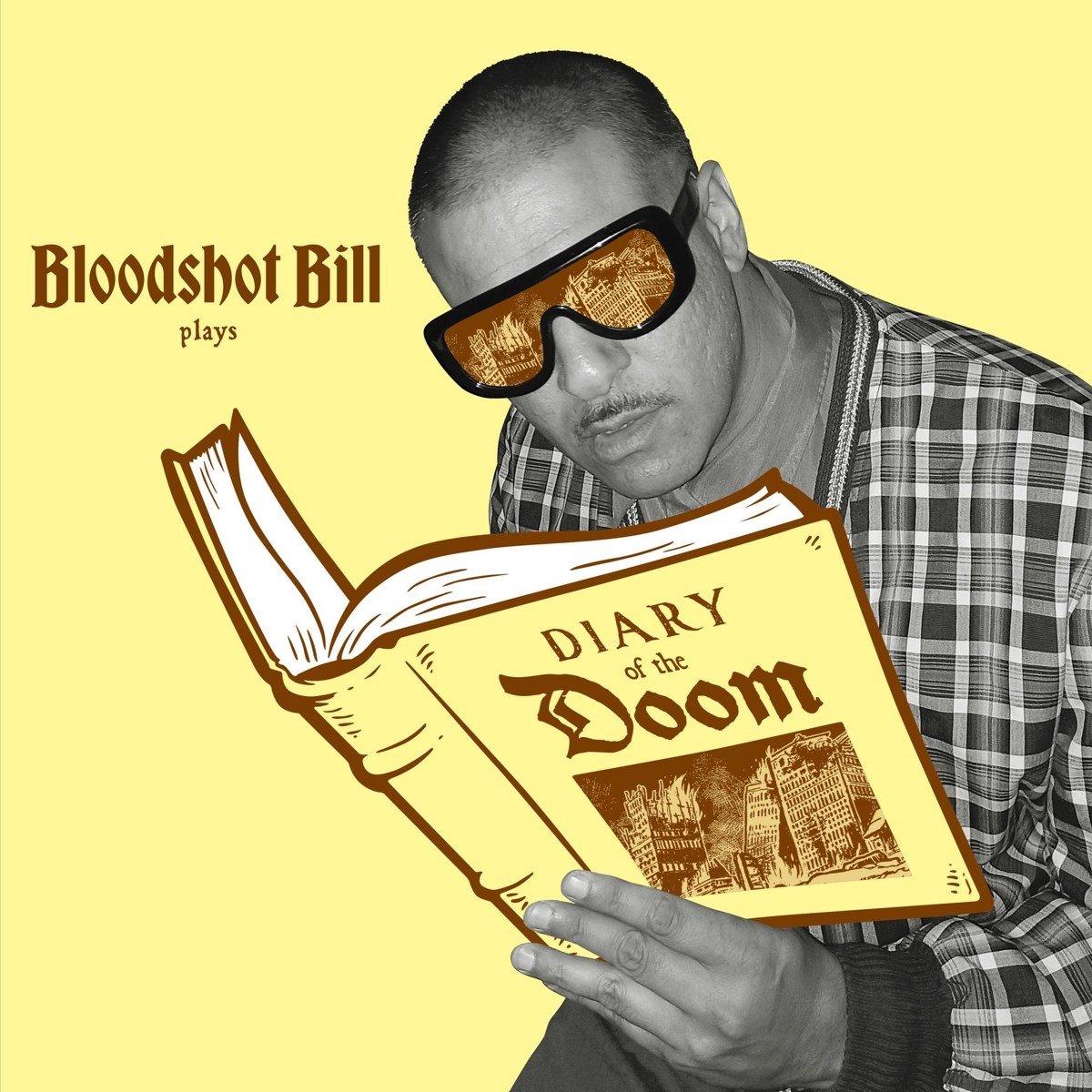 Bloodshot Bill - Diary Of The Doom (LP) (Coloured Vinyl)