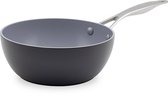 Bol.com Greenpan Venice Pro Aluminium Chef's Pan Ø 20cm - 2L – PFAS-vrij - Inductie – Ovenbestendig tot 220°C – Vaatwasserbesten... aanbieding