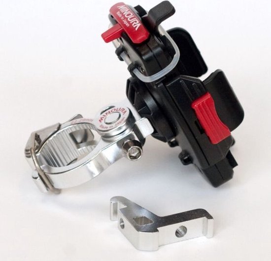 Telefoonhouder Minoura iH-220M met snelspanner ø28,6-35mm van Minoura — afbeelding 3