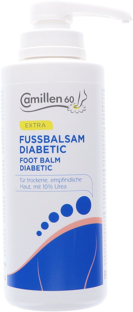Goedkoopste Voordeelverpakking van 3 x Camillen 60 Voetbalsem Diabetic 500 ml met pomp