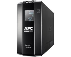 APC Back-UPS PRO BR900MI - Noodstroomvoeding, 6x C13 uitgang, USB, 900VA