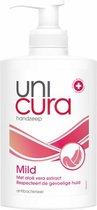 Bol.com 6x Unicura Vloeibare Zeep Mild 250 ml aanbieding