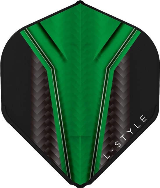 L-Style Champagne L1 EZ Standard Inception Green - Dart Flights van L-Style — afbeelding 2