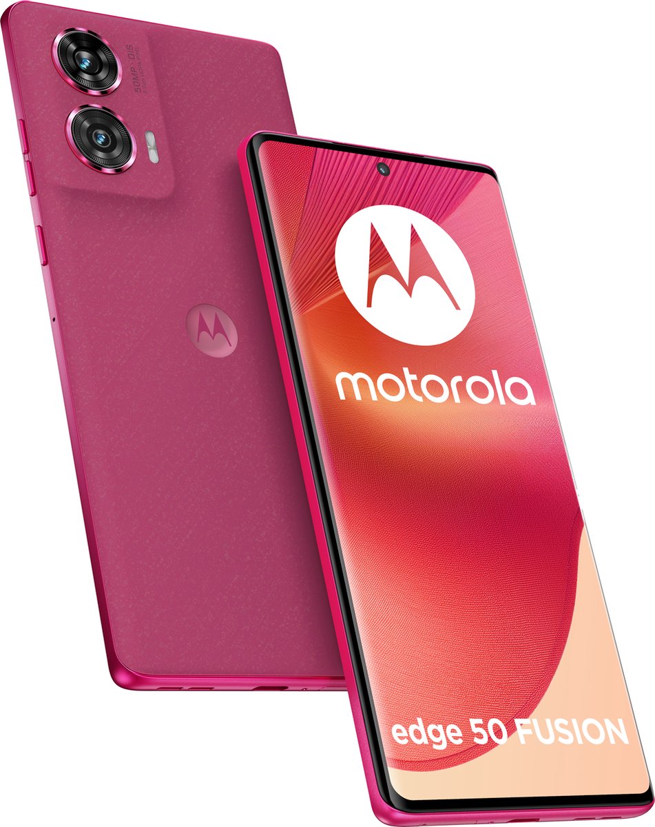 Motorola Edge 50 Fusion 17 cm (6.7") Dual SIM Android 14 5G USB Type-C 12 GB 512 GB 5000 mAh Roze