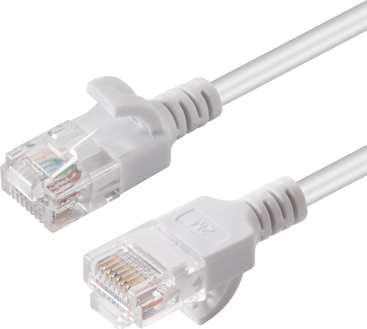 Microconnect V-UTP615W-SLIM netwerkkabel Wit 15 m Cat6 U/UTP (UTP)