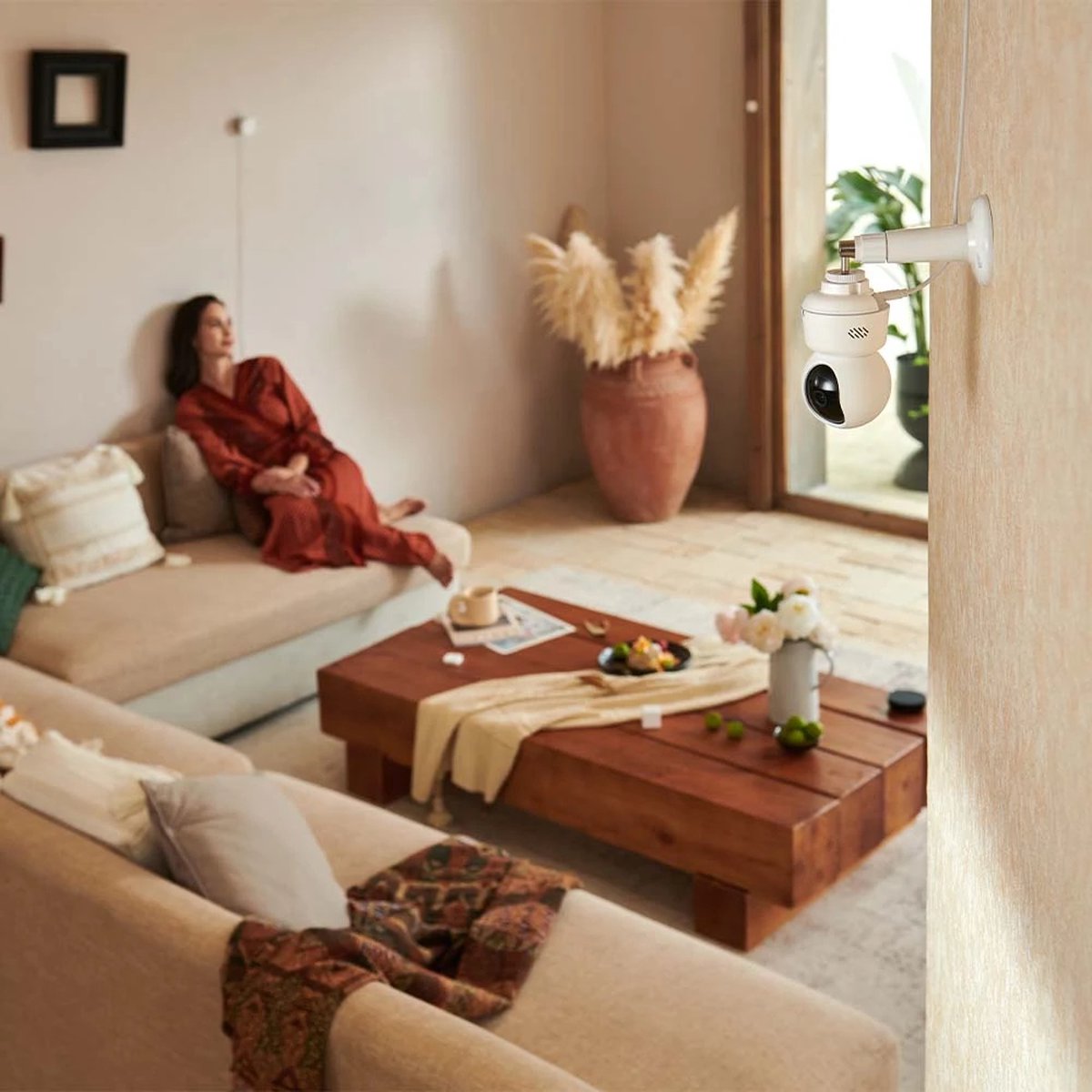 Aqara E1 Slimme Beveiligingscamera 2K met Pan-Tilt - afbeelding 3