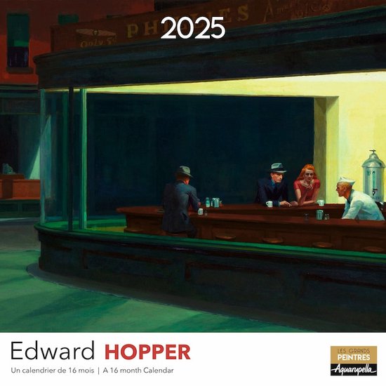 Edward Hopper Kalender 2025 | bol