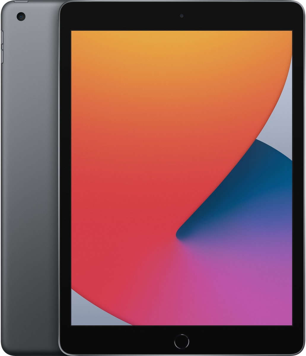 Apple iPad 8th generatie 128GB Wi-Fi Space Grey tablet met A12 Bionic chip, Apple Pencil ondersteuning - Afbeelding 5