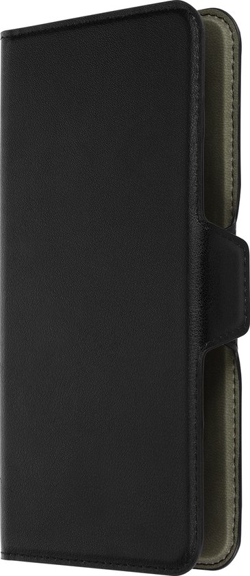Myway, Folio cover Universel 170 x 88 mm pour smartphone avec porte-carte/billet, Zwart